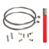 KIT FUNDA FRENO D.5 ROJO