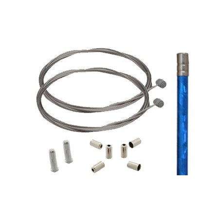 KIT FUNDA FRENO D.5 AZUL LASER fabricado por