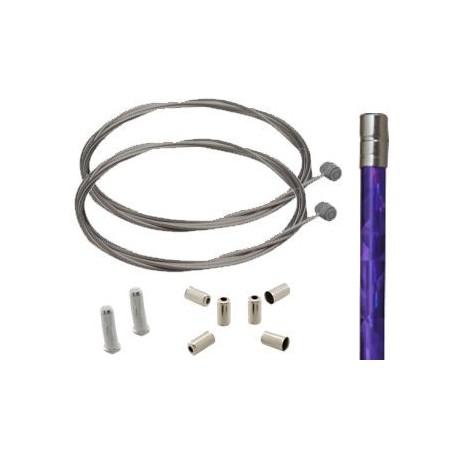 KIT FUNDA FRENO D.5 LILA LASER fabricado por