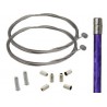 KIT FUNDA FRENO D.5 LILA LASER