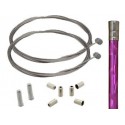 KIT FUNDA FRENO D.5 ROSA LASER