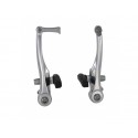 FRENOS V-BRAKE MUELLE ESPIRAL ALUMINIO PLATA