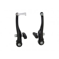 FRENOS V-BRAKE MUELLE ESPIRAL ALUMINIO NEGRO