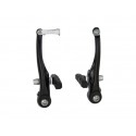 FRENOS V-BRAKE MUELLE ESPIRAL ALUMINIO NEGRO