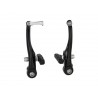 FRENOS V-BRAKE NEGRO 2 PZ MUELLE LINEAL