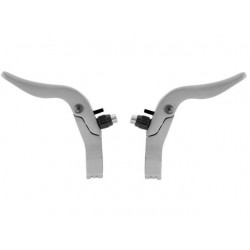 JUEGO MANETAS FRENO FIXED PLATA 2 DEDOS fabricado por