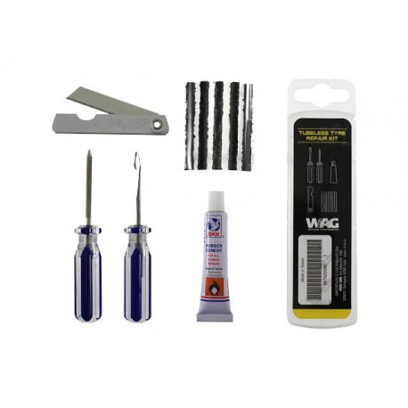 KIT REPARACION TUBELESS WAG fabricado por WAG