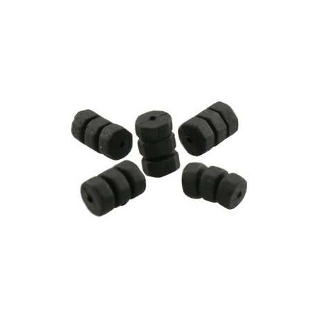BOTE DONUTS NEGRO 200 PCS fabricado por RMS