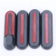 KIT 4 CARCASAS + 4 REFLECTANTES [NEGRO CON ROJO] fabricado por