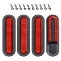 KIT 4 CARCASAS + REFLECTANTES ROJO [XIAOMI ] CATAD