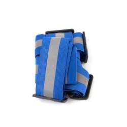 CHALECO REFLECTANTE AJUS AZUL CLARO XS-XL  fabricado por