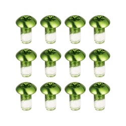 TORNILLOS DISCO FRENO 5X9MM VERDE 12 UNIDADES