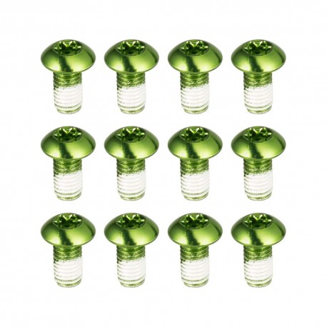 TORNILLOS DISCO FRENO 5X9MM VERDE 12 UNIDADES fabricado por
