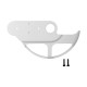 PROTECTOR DISCO FRENO COLOR BLANCO [XIAOMI] fabricado por