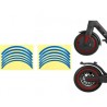 PEGATINAS COLOR AZUL MOTOR [XIAOMI] fabricado por