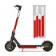 PEGATINAS CHASIS COLOR ROJO [NINEBOT G30] fabricado por