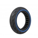 NEUMATICO MACIZO 10X2.5-6.5" 46mm COLOR AZUL