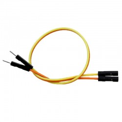 DOS CABLES DUPONT, PARA ALARGAR EL CABLE DE LA LUZ fabricado por