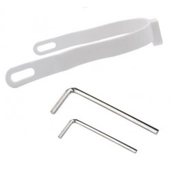REFUERZO GUARDABARROS SOPORTE 10" BLANCO XIAOMI