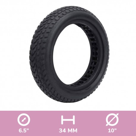 NEUMÁTICO MACIZO 10X2\\" 34MM [ZGHUA] fabricado por