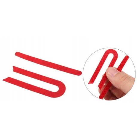 PEGATINAS REFLECTANTE ROJA DELANTERA MI4/MI4 LITE fabricado por