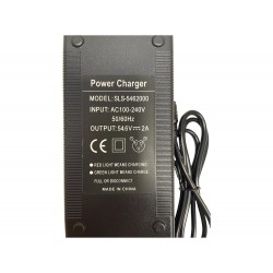 CARGADOR 54.6V 2A DC 2.5mm fabricado por