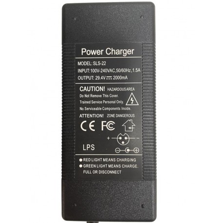 CARGADOR 29.4V 2A DC 2.5mm fabricado por