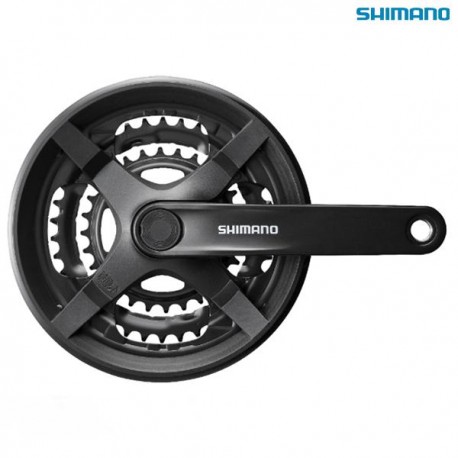 JUEGO PLATO Y BIELA 175MM SHIMANO TY301 fabricado por
