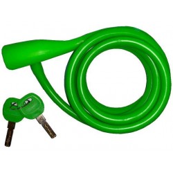 CANDADO ESPIRAL 8X1500 VERDE fabricado por