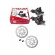 KIT FRENOS MECANICOS CLARKS DEL+TRAS CMD-30 fabricado por