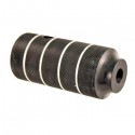 ESTRIBERAS BMX ALUMINIO NEGRA